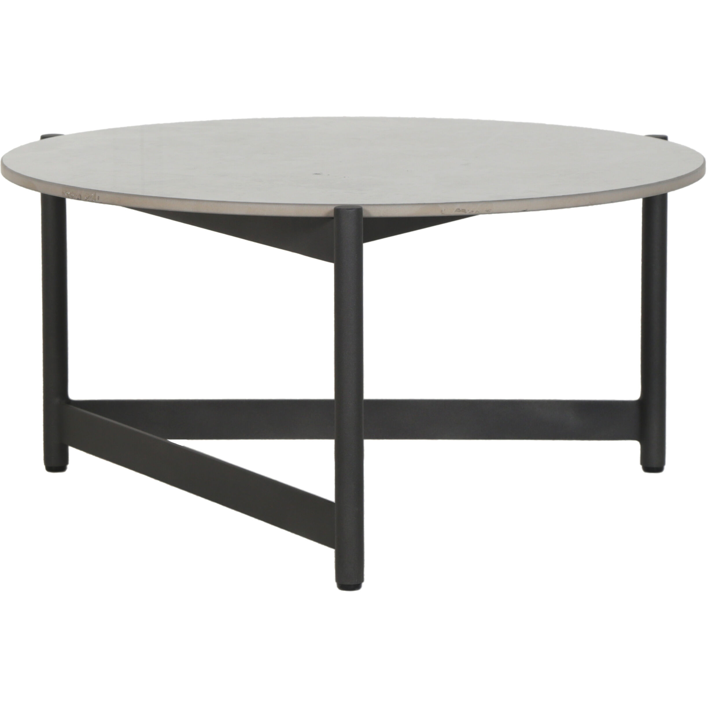 Amalfi 26 X 13.5 inch Grey Outdoor Coffee Table, Small